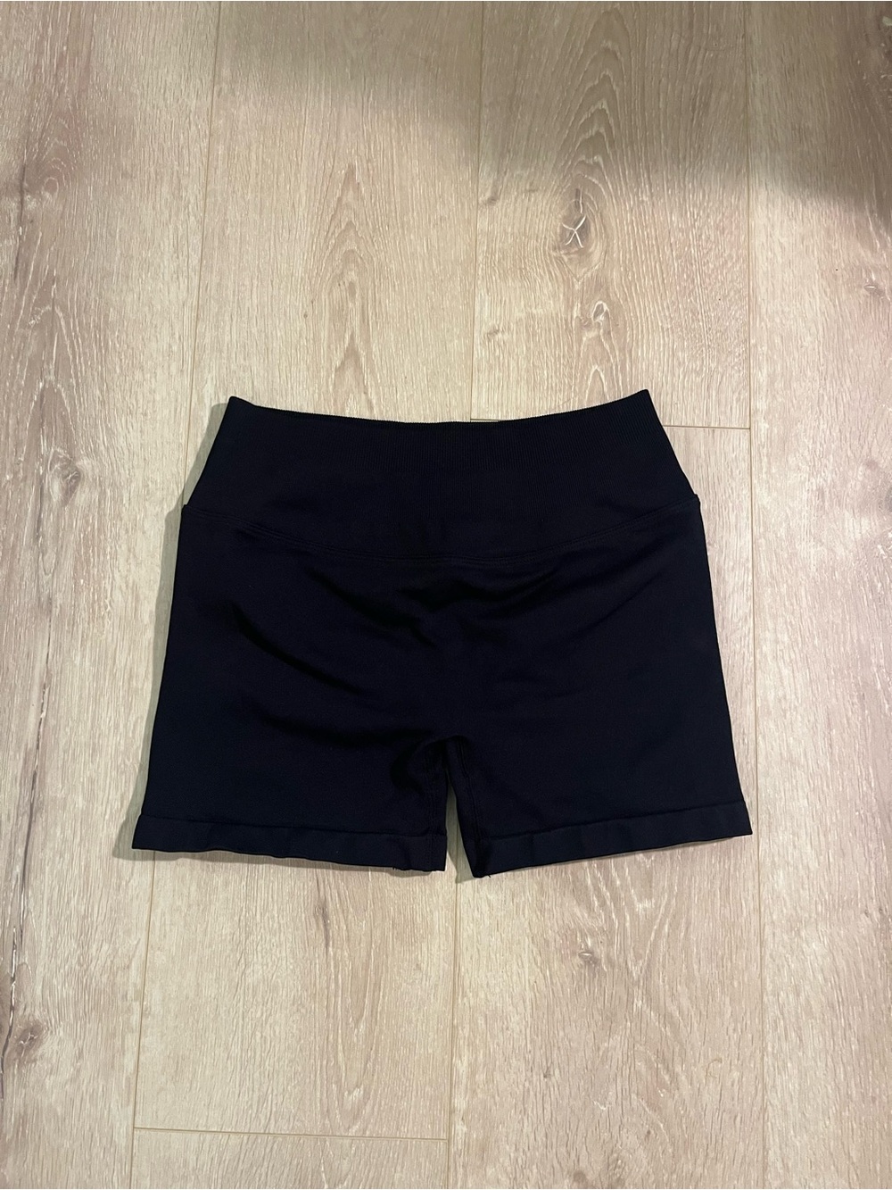 Women's Black Spandex Shorts